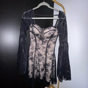 Fashion Nova Sweetheart Romantic Lace Dress